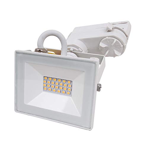 CLE LED Stromschienstrahler 30W weiss 3500K Adapter für Staff Erco Eutrac Uni Schiene Breitstrahler