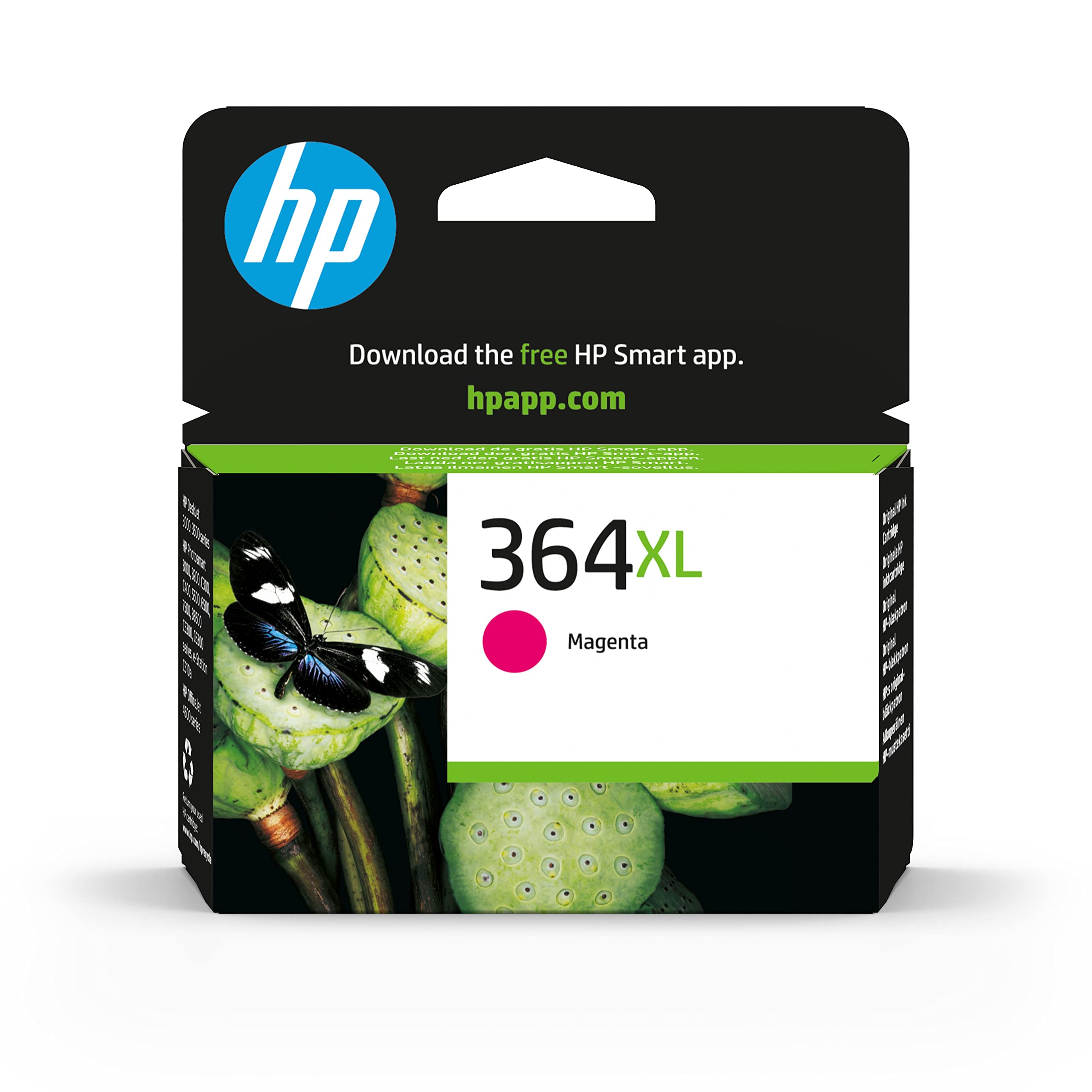 HP 364XL Rot Original Druckerpatrone mit hoher Reichweite für HP OfficeJet, DeskJet, Photosmart