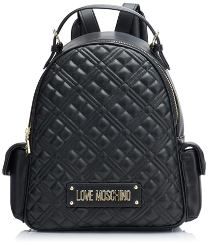 Love Moschino Damen JC4015PP1I Rucksack, Schwarz