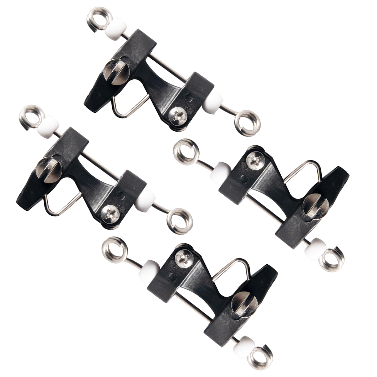 4 x Ausleger-Clips, Downrigger-Entriegelungsclip mit verstellbarer Spannung für Ausleger, Downrigger, verstellbar