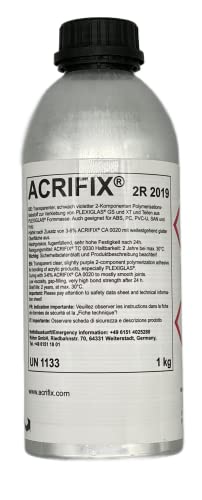 Evonik Acrifix 2R 2019 Acrylglas-Kleber PMMA 2K Reaktions-Klebstoff 2R1900 2R2016 Glas Dose