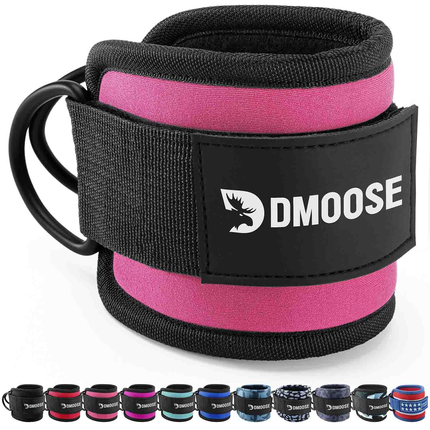 DMoose Fußschlaufen Kabelzug - kickbacks fußschlaufe - Fußmanschetten Kabelzug, Kabelzug Fußschlaufen für Fitness Training - Ankle Straps Fußschlaufen Fitness Accessories für Frauen und Männer