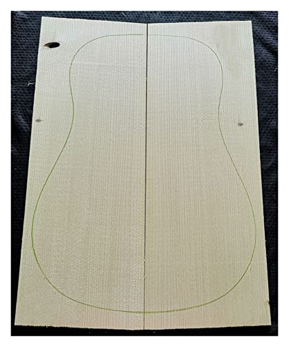 Gitarrenkörper Fichte Furnier-Gitarre-Panel-Fichte, Die Gitarre-Holz Herstellt Gitarrenkörper (Color : 17)