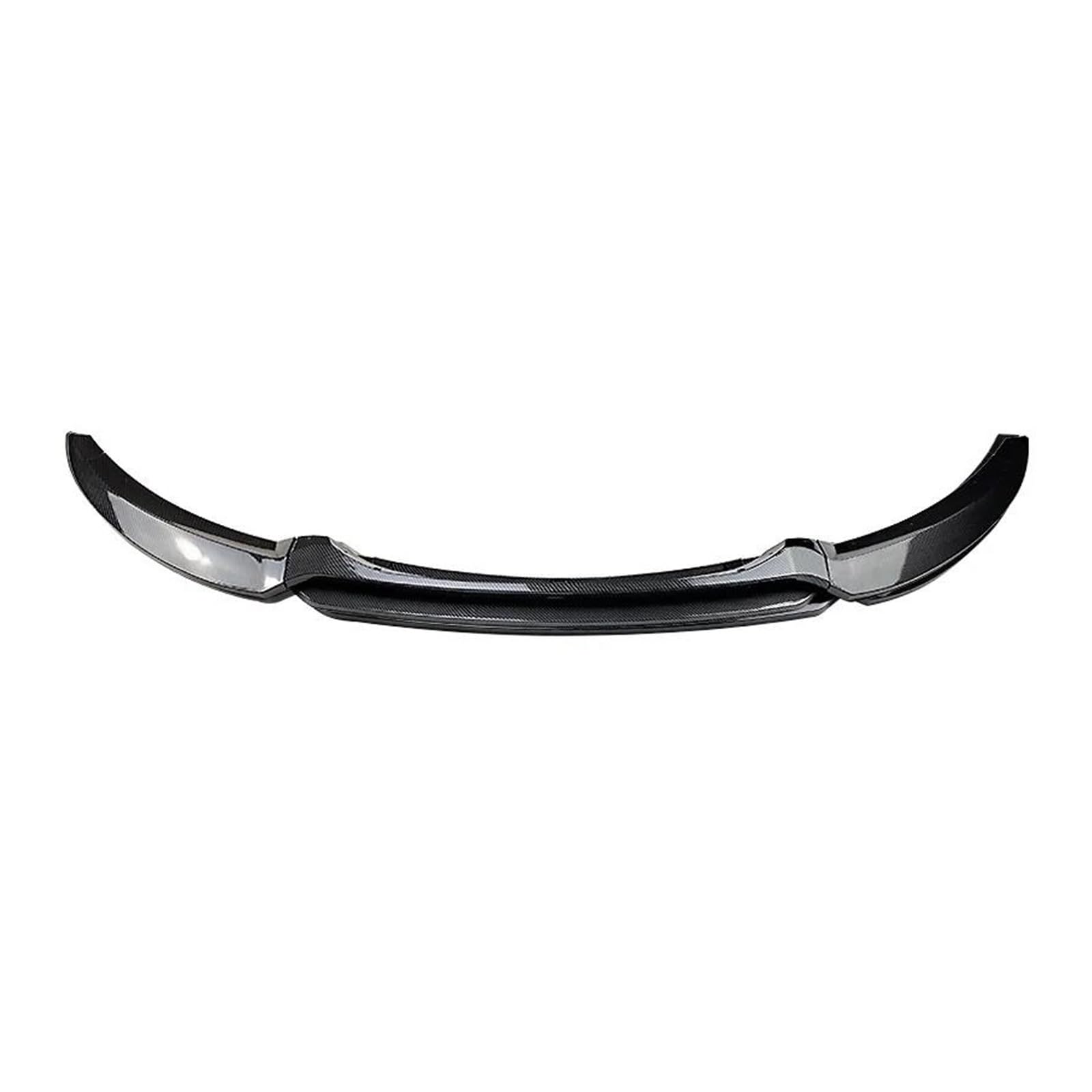 Splitter Frontspoilerlippe Splitter Spoiler Kinnschutzplatte Formabdeckung Autozubehör Für 1er E82 E88 135i 2007-2010 Frontlippe(Carbon Look)