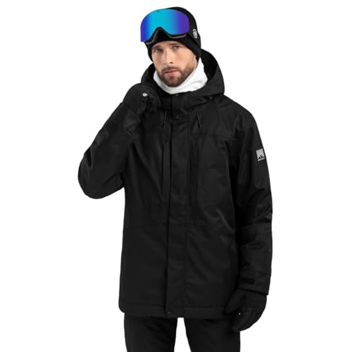 SIROKO - Snowboardjacke Insulated W4 Vostock - M - Schwarz