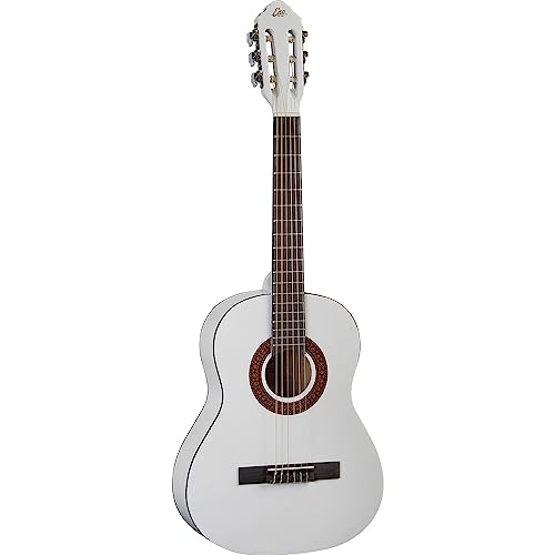 EKO GUITARS CS-5 WHITE Klassikgitarre Studio-Serie, Maßstab 3/4, Farbe Weiß