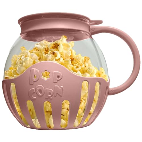 Mikrowellen-Popcorn-Schüssel | Topf Mikrowelle Luft Popcorn Snack, Popcorn Topf Mikrowelle Air Poppers Snack Popcorn Multifunktionstopf BPA 2,25 Quart Spülmaschinenfest für hausgemachtes Popcorn