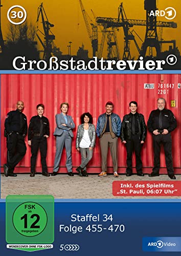 Großstadtrevier 30 - Folge 455 bis 470 (Staffel 34) [5 DVDs]