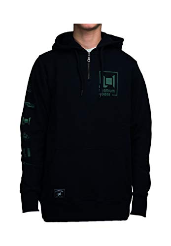 L1 Herren Hoodie Stinson Pullover ´21, Größe:L, Farben:Black