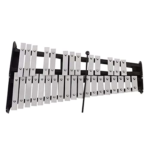 ZUOMU 32-Ton Faltbares Aluminium-Xylophon-Glockenspiel-Percussion-Instrument Xylophon Percussion Kit (Color : 3/4)