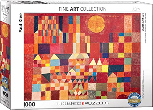 empireposter Paul Klee - Burg und Sonne - 1000 Teile Puzzle Format 68x48 cm