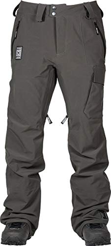 L1 Premium Goods Herren Gemini Pant '21 Theorem Wasserabweisende Atmungsaktive Hose Snowboardhose, Raven, XXL