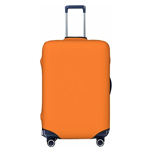 Miniks Beauty Reisegepäckabdeckung, strapazierfähig, passend für 45,7 - 81,3 cm große Gepäckstücke, Orange, Schwarz, X-Large