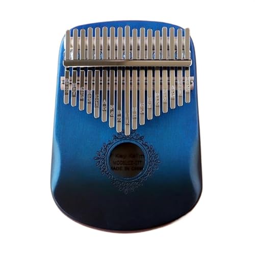 Kalimba Daumenklavier Massives Mahagoni rund für Musikliebhaber Mini-Daumeninstrument chromatisches Klavier Limba niedliches Instrument (Color : 3/4)