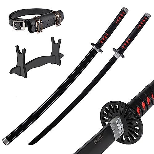 Bambus Anime Katana Cosplay Schwert, Katana Inspiriert Demon Slayer Schwert 105cm / 41 Zoll Hashira Pillars & Protagonist Katana, eine Vielzahl von Stilen zur Auswahl (Kamado Tanjirous)