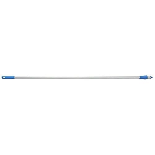 Maya Professional Tools 15032-2 Stiel, Aluminium mit Griff, FBK/Lebensmittelhygiene, 1500 mm x 25 mm, Blau