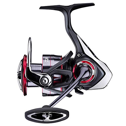 Daiwa Fuego LT 2000S XH, Spinning Angelrolle mit Frontbremse und Flacher Spule, 10225-201