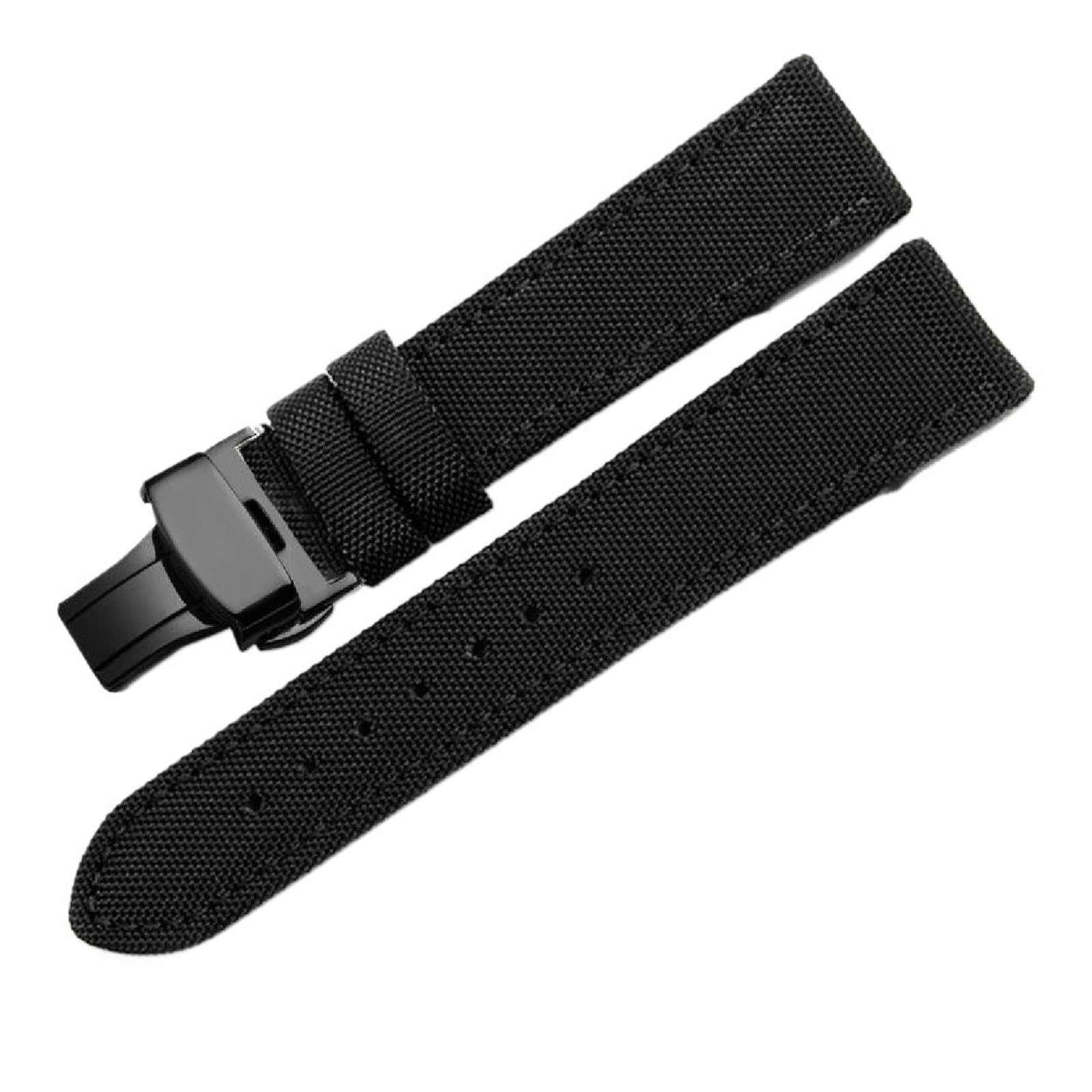 SpaRcz Canvas-Uhrenarmband für Herren, 18-24mm, Farbe 13, 20mm