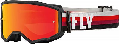 Fly Racing Zone Stripes, Crossbrille verspiegelt