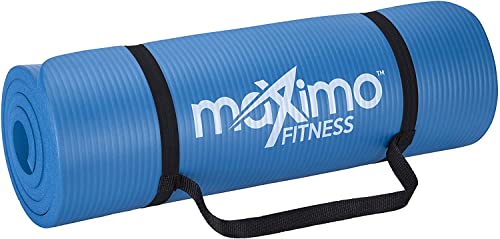 Fitnessmatte Extra-Dick - Premium Anti-Rutsch Fitnessmatte Gymnastikmatte - Mehrzweck - 183cm Länge x 60cm Breite x 1,5cm Dicke - Perfekt für Pilates, Bodenturnen, Strecken, Fitnessstudio.