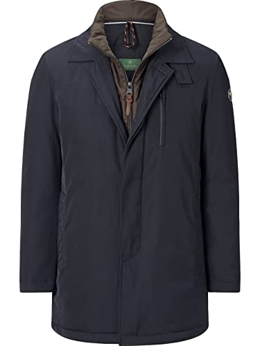 Charles Colby Herren Jacke Earl Henry (Eleganter Herrenmantel, Outdoormantel) dunkelblau 4XL (XXXXL) - 68