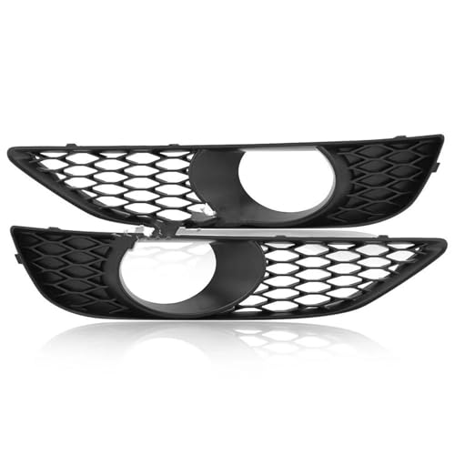 Frontgrills Für Für Q7 4L Für S-Line 2009 2010 2011 2012-2015 Nebelscheinwerfergitter Renngrill Scheinwerfergitter Auto Nebelscheinwerferabdeckung Front Bumper Grille(1 Pair Cover)