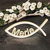 Yourlivingart Geschenk zur Taufe, TAUFGESCHENK MIT Name NACH Wahl in weiß, 30cm