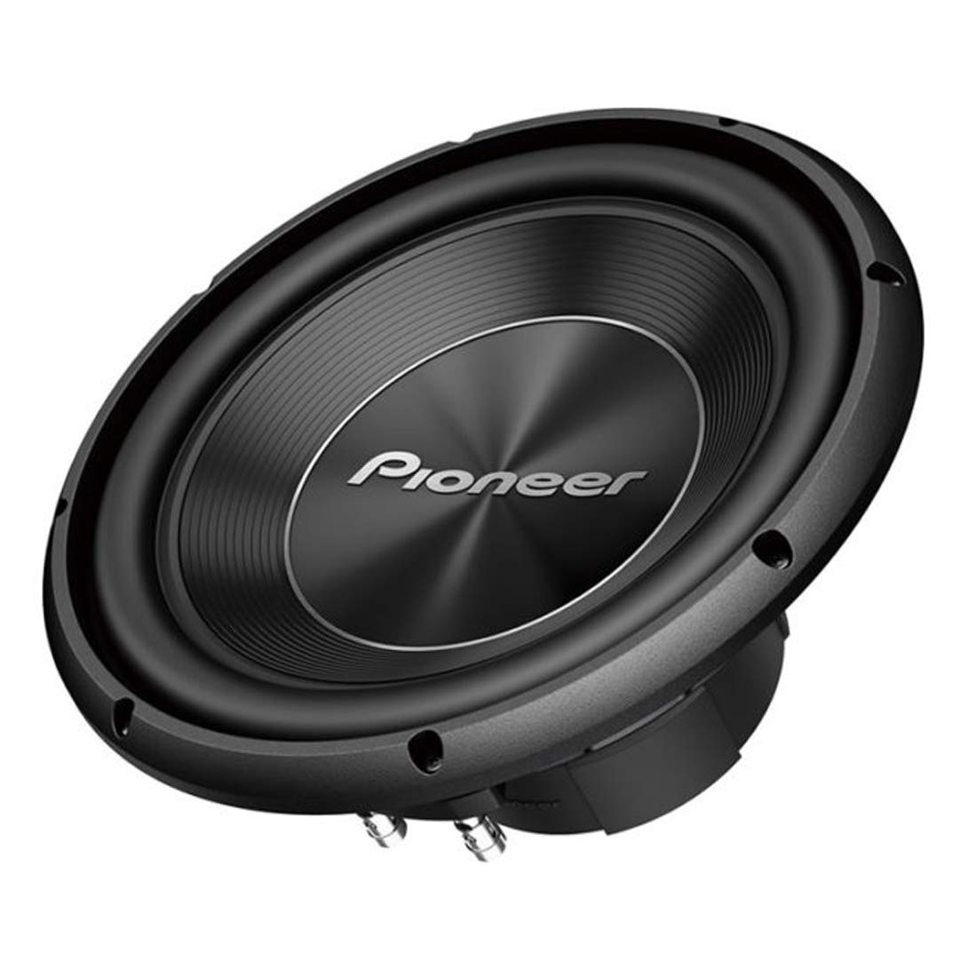 Pioneer TS-A300D4 Subwoofer mit Doppelschwingspule für den Gehäuseeinbau (1.500 W), 30 cm/12", IMPP Membran für kraftvollen Klang, Kontinuierliche Ausgangsleistung 500 W, schwarz