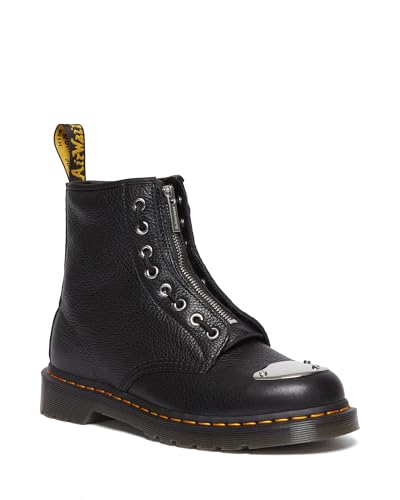 Dr. Martens Unisex-Erwachsene 1460 Pascal Hdw Fashion Boot, Schwarz gefrästes Nappa, 43 EU