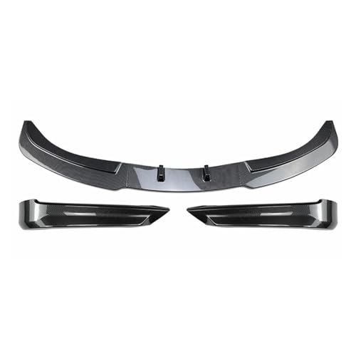 Splitter Frontspoilerlippe Splitter Canard Lip Diffusor Für 3er 318i 325i 330i 2005-2008 Body Kit E90 E91 Für LCI Für Facelift Frontlippe(Carbon Look A B)