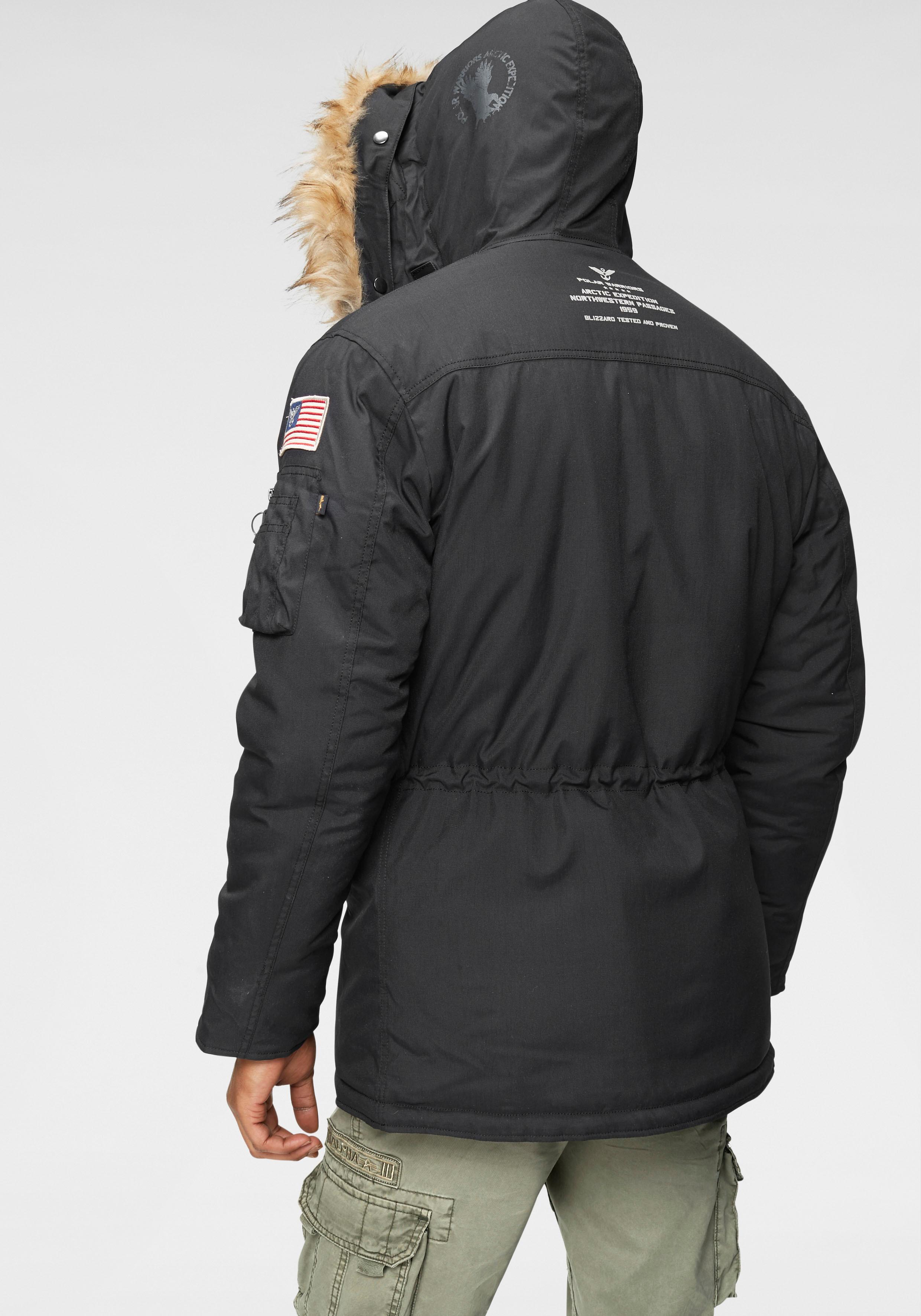 Alpha Industries Parka "POLAR JACKET", mit Kapuze 2