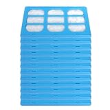 Qbkohphifm 12er-Pack Wasserbrunnenzubehör Haustier-Wasserbrunnenfilter -Wasserfilterkartuschen