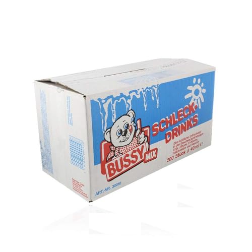 Bussy Mix Schleck Drinks, 200er Pack (200 x 40 ml)