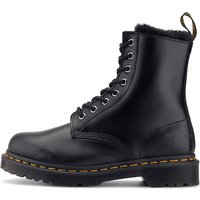 Dr. Martens 8 Eye, schwarz(darkgreyatlas), Gr. 36