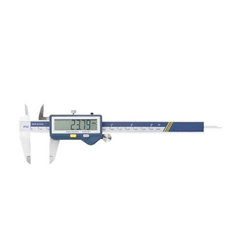 Mikrometer, Digitaler kabelloser Messschieber, 150/200/300 mm digitaler Messschieber aus Edelstahl mit großem Bildschirm, Mikrometer-Messschieber, digitaler integrierter kabelloser Messschieber,Digit