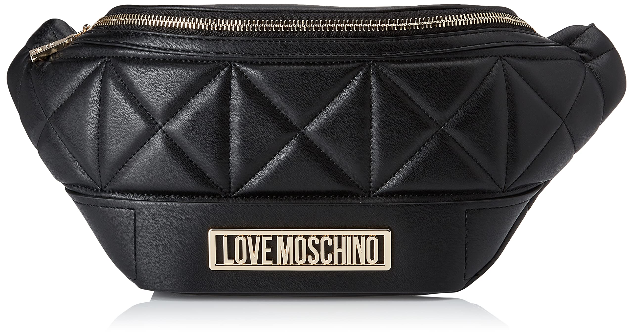 Love Moschino Damen Borsa Soft Pu Nero Umhngetasche, Schwarz