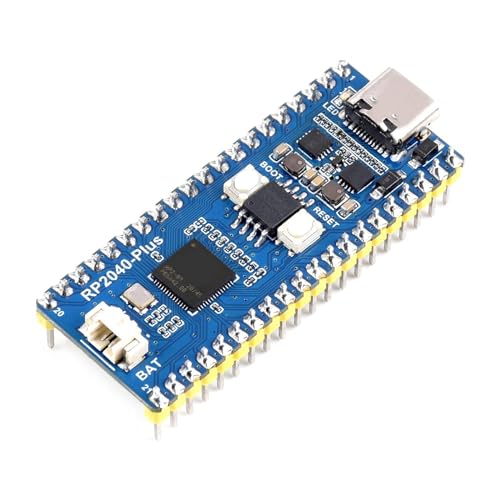 Maouira RP2040 Entwicklungsplatine Mit Vorgelötetem Header Lade Kopfteil PicoLike MCU Basierend Auf ForRaspberryPi RP2040 PicoLike MCU RP2040-Plus Entwicklungsplatine Hohe Leistung RP2040