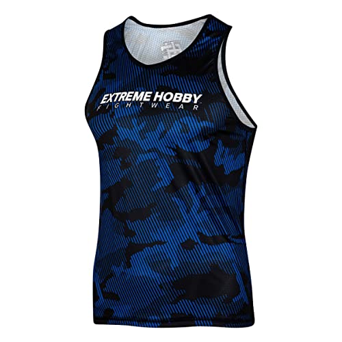 Extreme Hobby Tanktop Rashguard, Tank Top Herren, Muskelshirts Herren, Unterhemd, Fitness Shirt, Sleeveless, Running, Schnell Trocknend