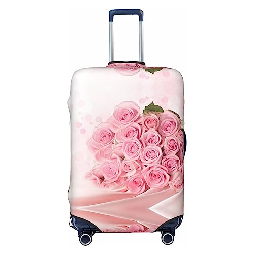 Rose Reisegepäckabdeckung, robuster Kofferschutz, passend für 45,7 - 81,3 cm große Gepäckstücke, Größe M, Schwarz, Medium