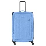 Travelite Boja - 4-Rollen-Trolley L 77 cm erw. blau