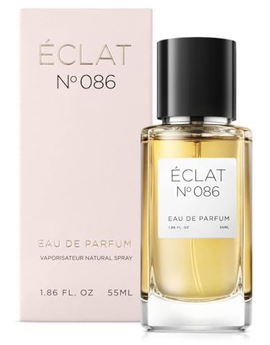 ÉCLAT 086 - Damen Parfum 55 ml - Langanhaltender Damenduft mit Vanille, Kaktus & Seidenbaumblüte - Eau de Parfum Duftzwilling, Parfum-Dupes für Frauen