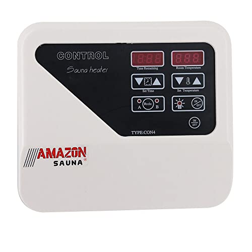 Saunasteuerung 3-9KW Sauna Steuergerät Sauna External Controller Saunaofen, Sauna Digital Controller, Externe Digital Controller Anzeige, 2 Arbeitsmodi (volts, 220)