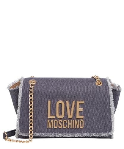 Love Moschino Damen Jc4317pp0ikq0765 Schultertasche, Denim