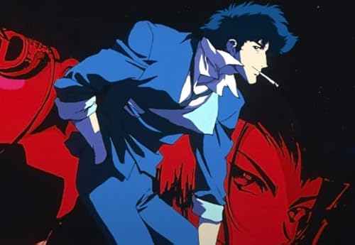 HfmQuisutron Jigsaw Puzzle 1000 Teile Japan Klassischer Spike Spiegel Anime Holzspielzeug Für Erwachsene Und Kinder Stressabbau Spiel Pq3Az