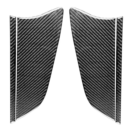 SKINII Mittel Konsole Panel Dekoration Für Mercedes Für Smart 451 Für Fortwo Carbon Fiber Tür Lagerung Box Panel Dekoration Patch Inteior Zubehör Auto Innenraum