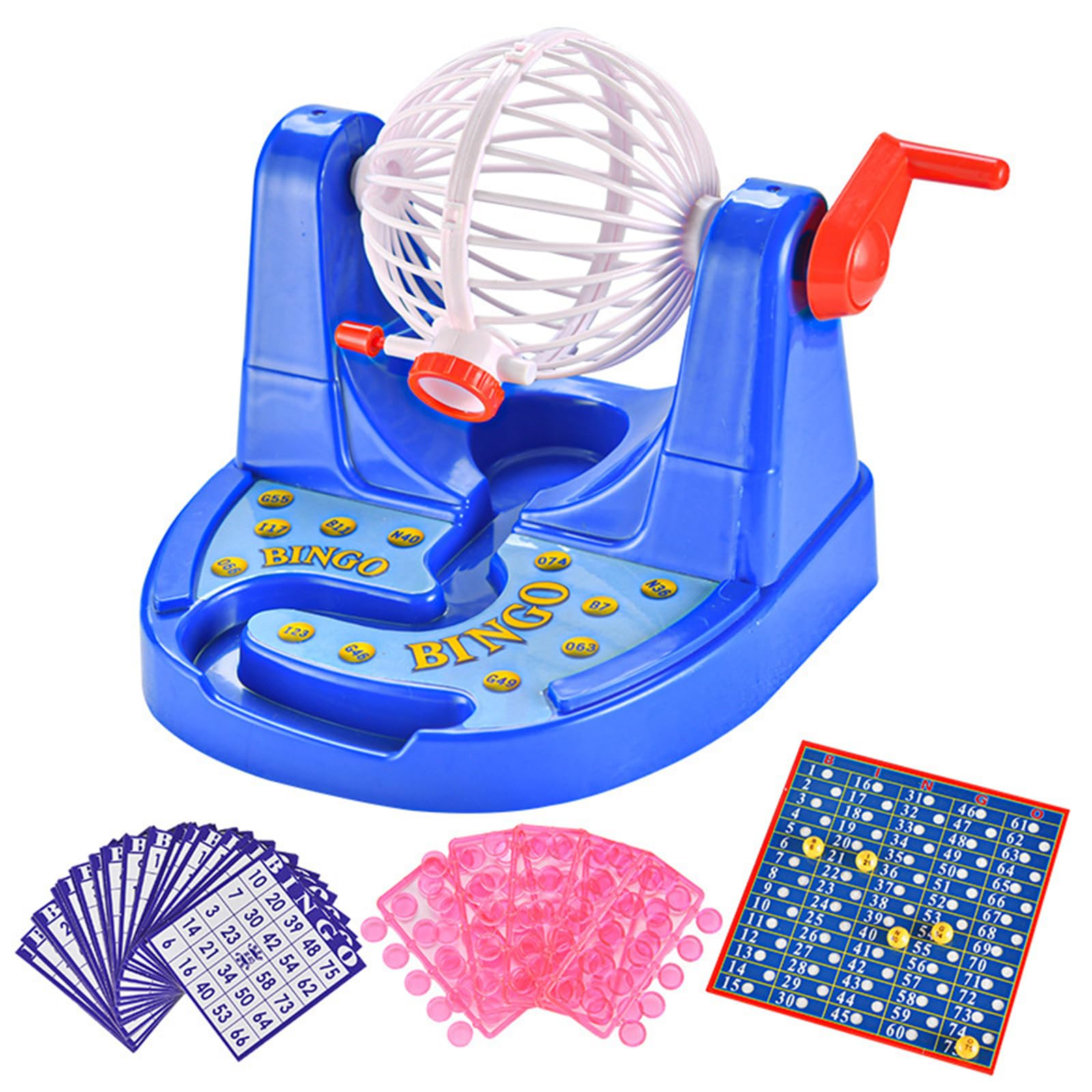 KLOVA Lotterie Maschine Lustiges Spiel Mit Lotterie Zahlenball Lotterie Spiel Handziehung Lotterie Maschine Für Interaktive Eltern Kind Simulation Lotterie Spielzeug