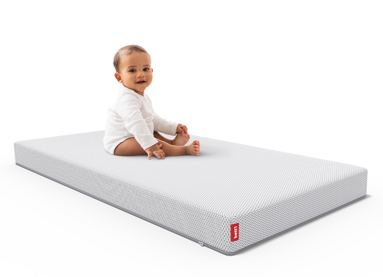 Bodyguard bett1 Kindermatratze 70x140. Sicherheit, Sauberkeit und gleichbleibende Ergonomie für Neugeborene, Babys und Kleinkinder. (waschbar bis 60 Grad, Oeko-TEX® 100, QXSchaum)