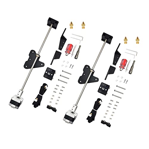 Kiudduy 2X Leitspindel Dual-Z-Schrittmotor-Upgrade-Kit für 3, 3 Pro, 3 V2, 3D-Drucker