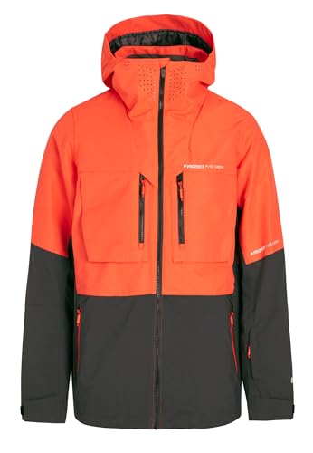 Protest Herren Prtonega Jacke, orange (Orange Fire), XXL