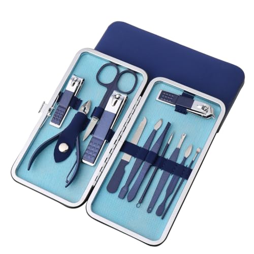 Edelstahl Pediküre abgestorbene Haut Clipper Pflege Professionelle Nagel-Maniküre Nagelknipser Set Komplett-Set (D wie gezeigt)